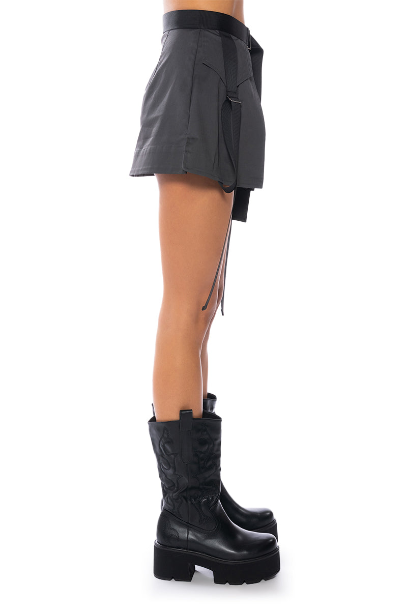 OVERLAY MINI SKIRT